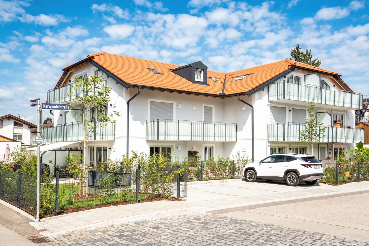 Isartalstraße Unterhaching, Straßenansicht
