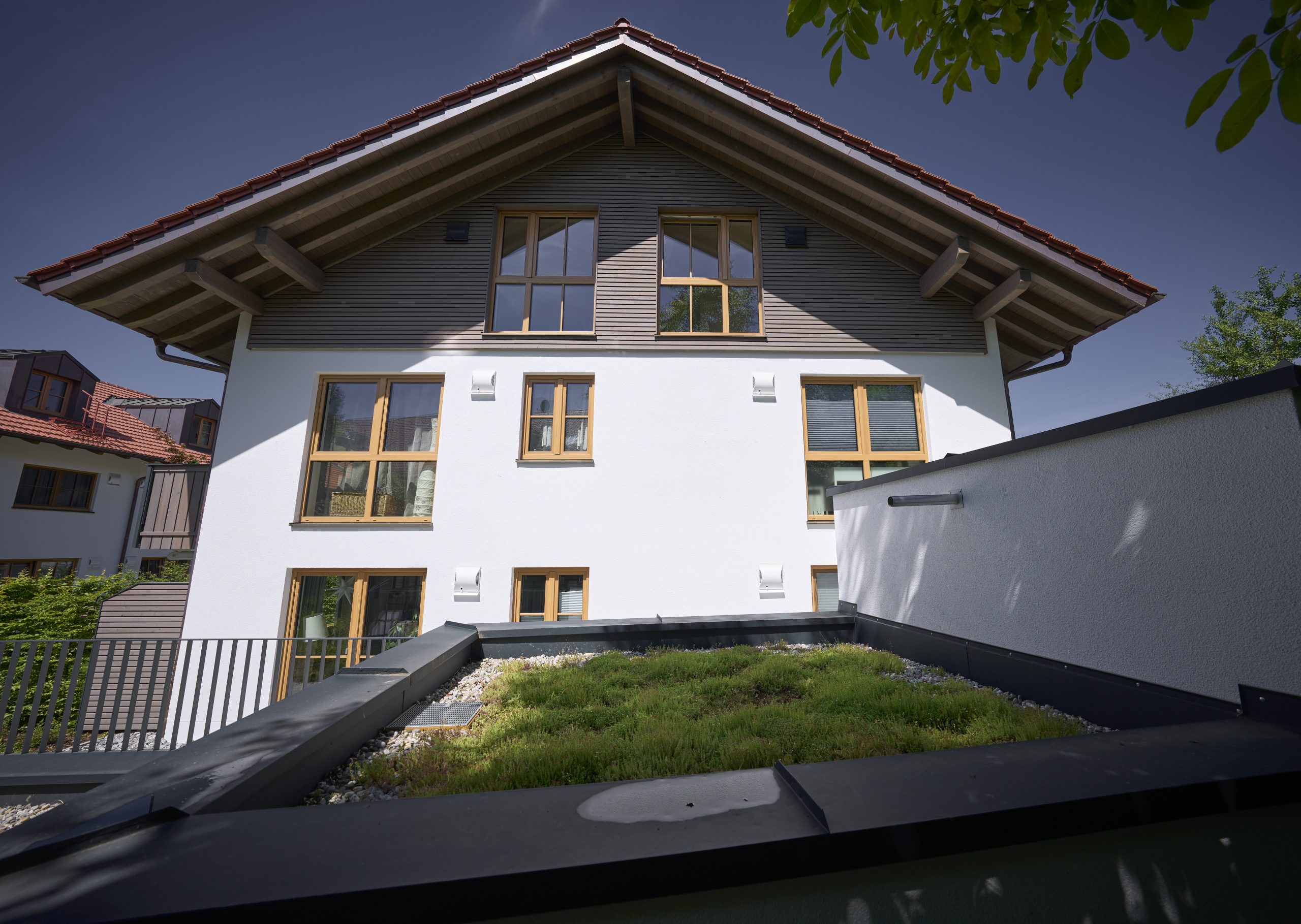 Im Mitterfeld Taufkirchen, Ansicht